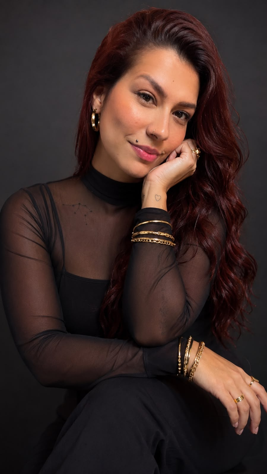 Day em retrato elegante